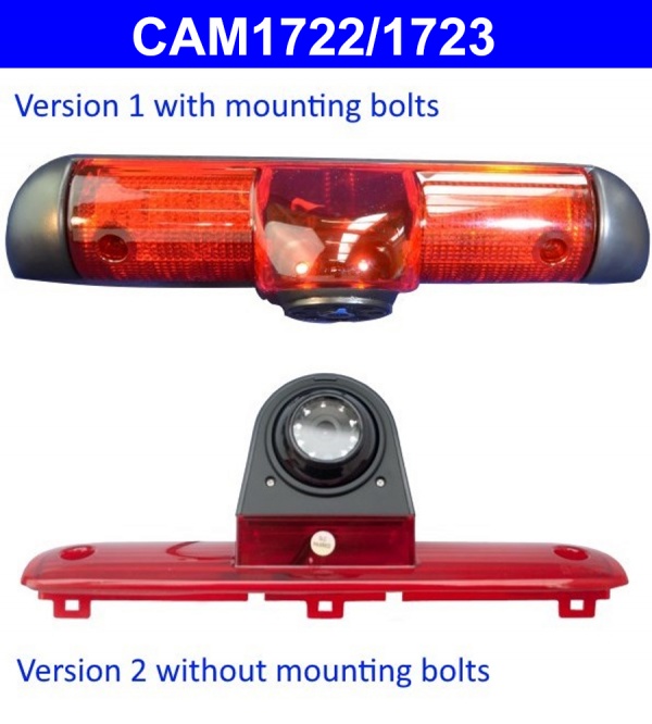 Fiat Ducato, Peugeot Boxer, Citreon Relay high level brake light reversing camera